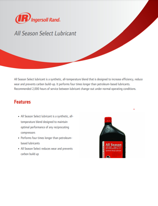 All Season Lubricant